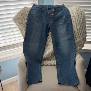 Women's Blue Flare Jeans